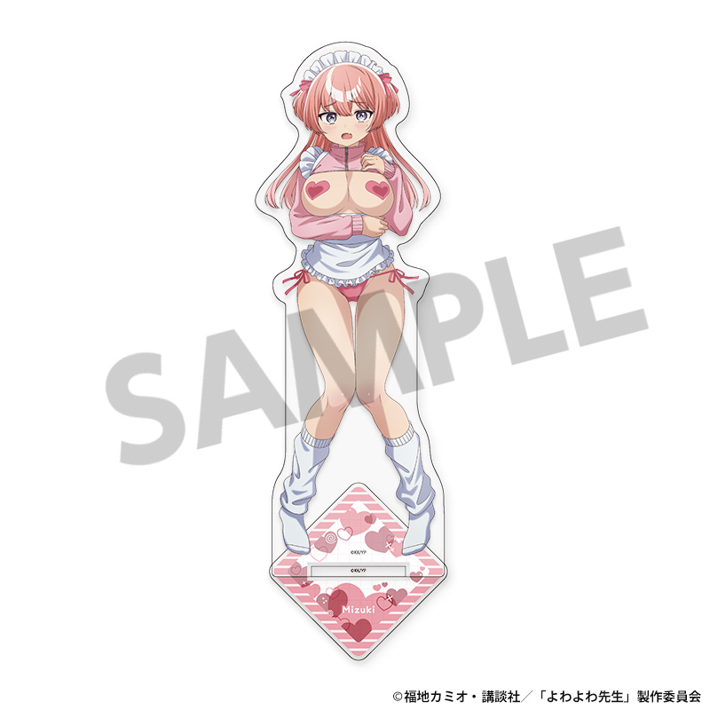 "Yowayowa Sensei" Original Illustration Big Acrylic Stand Mukubayashi Mizuki B