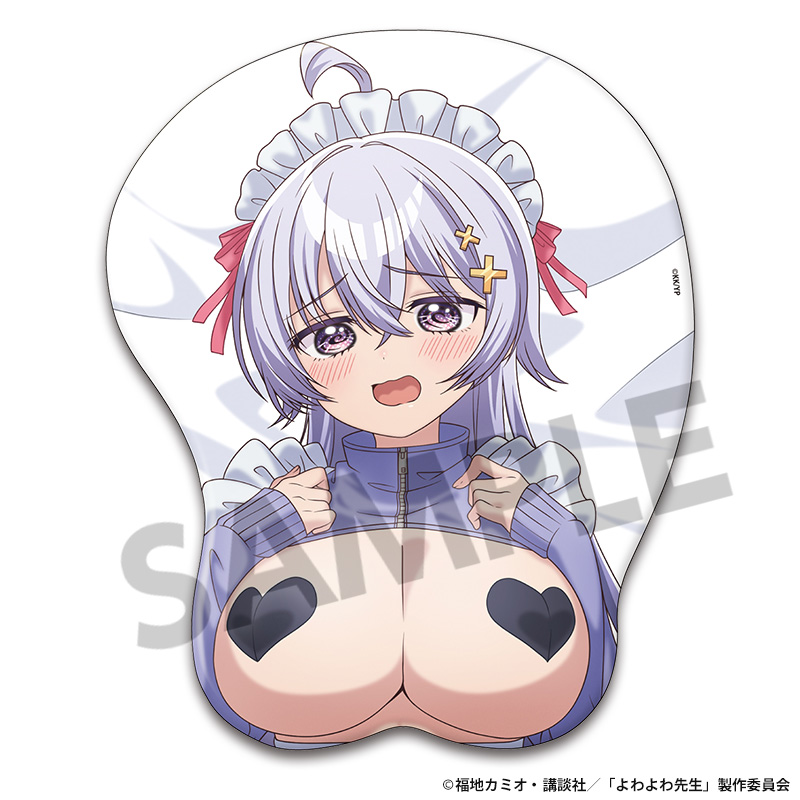 "Yowayowa Sensei" Original Illustration 3D Mouse Pad Hiwamura Hiyori B
