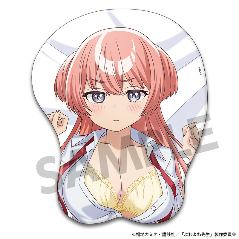 "Yowayowa Sensei" Original Illustration 3D Mouse Pad Mukubayashi Mizuki A