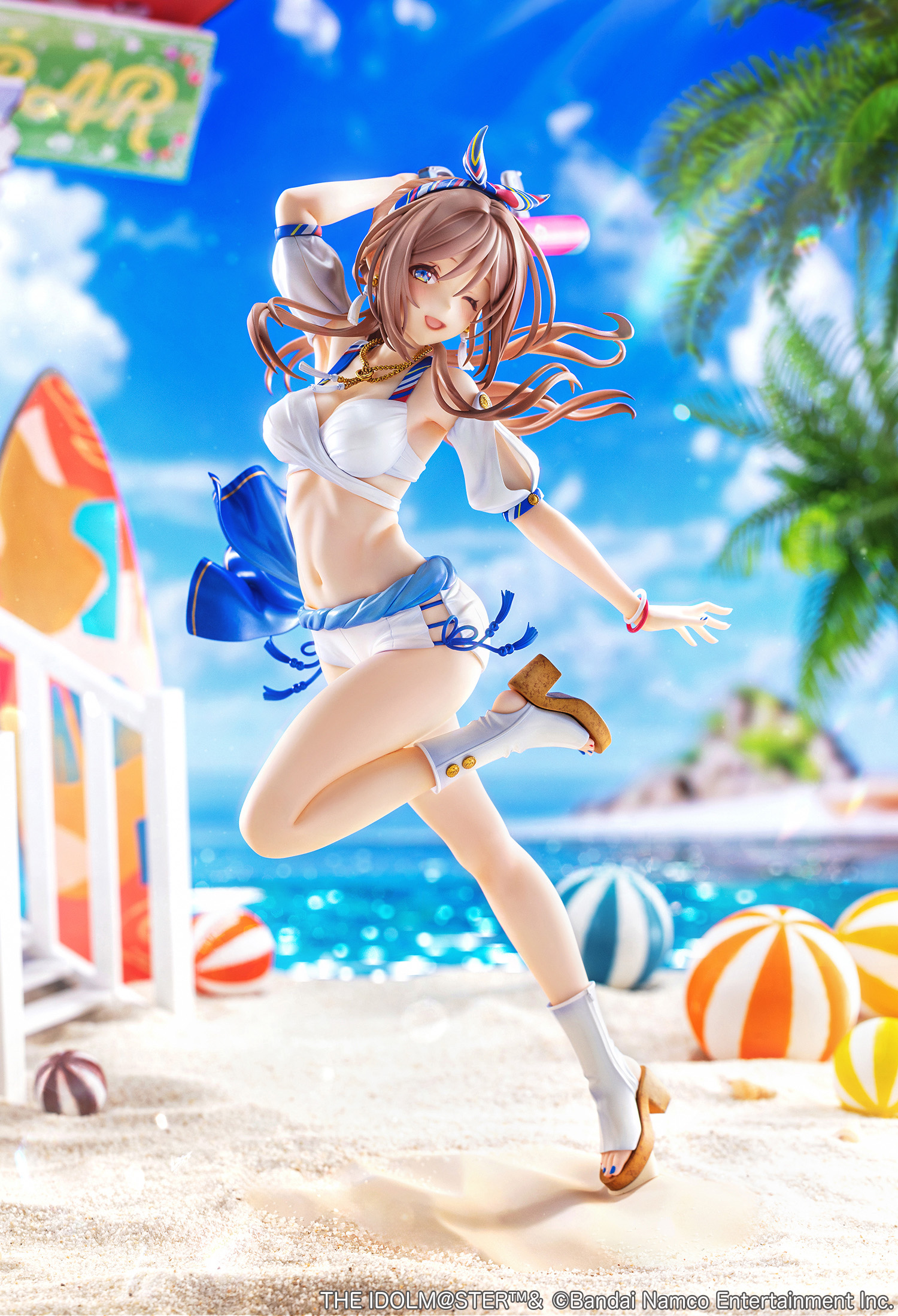 "Gakuen Idolmaster" Himesaki Rinami Kimi to Semi Blue Ver.