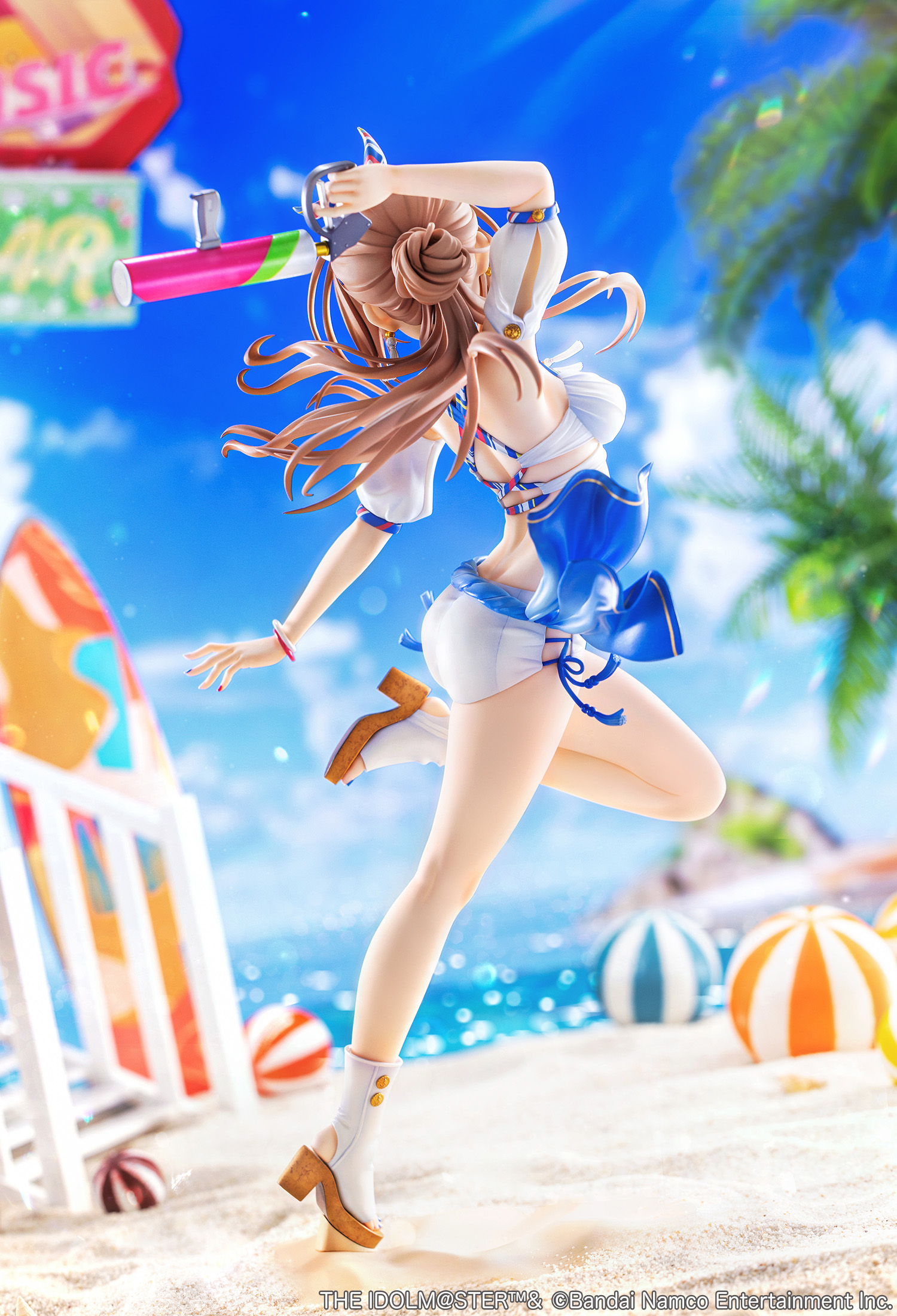 "Gakuen Idolmaster" Himesaki Rinami Kimi to Semi Blue Ver.