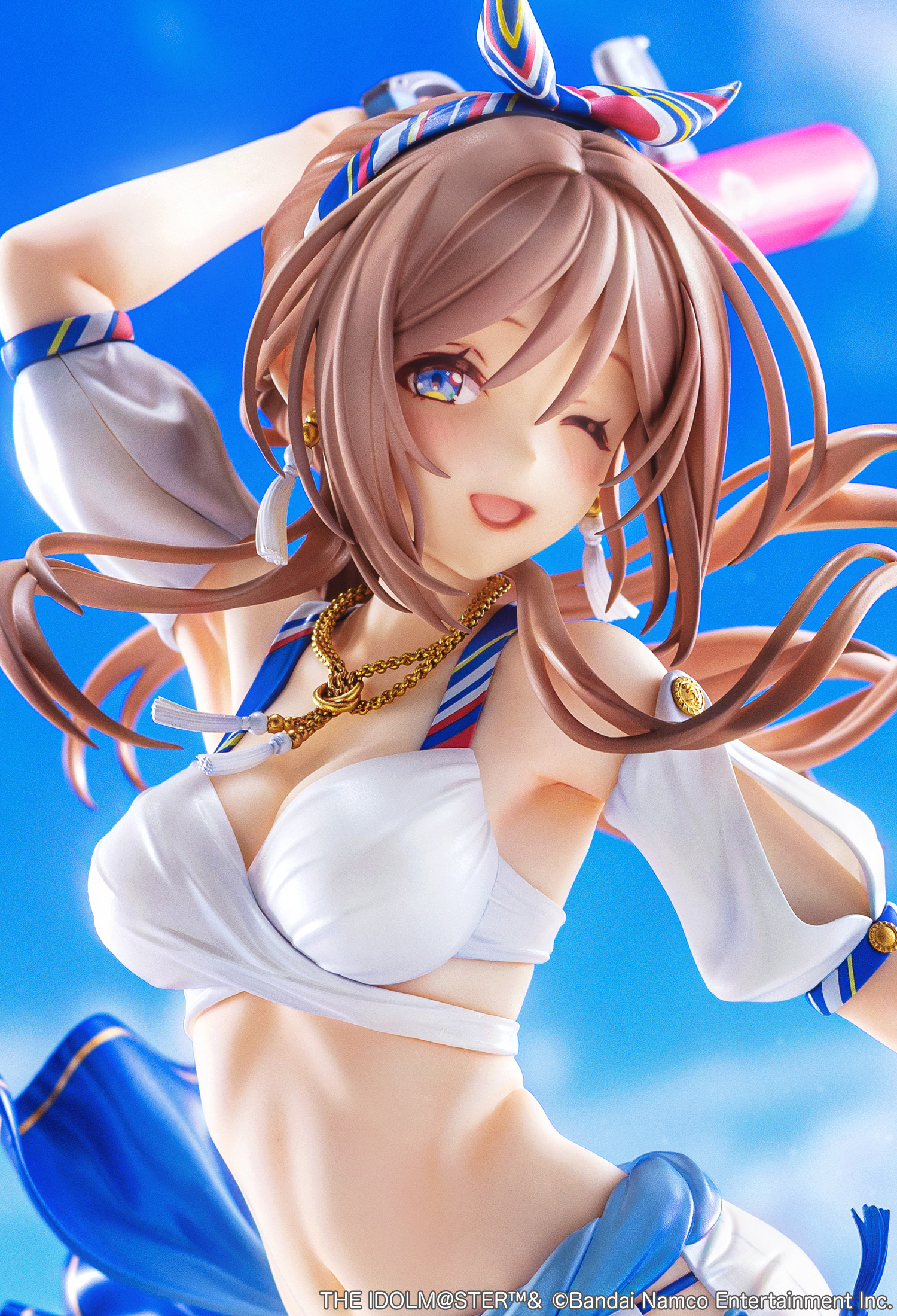 "Gakuen Idolmaster" Himesaki Rinami Kimi to Semi Blue Ver.