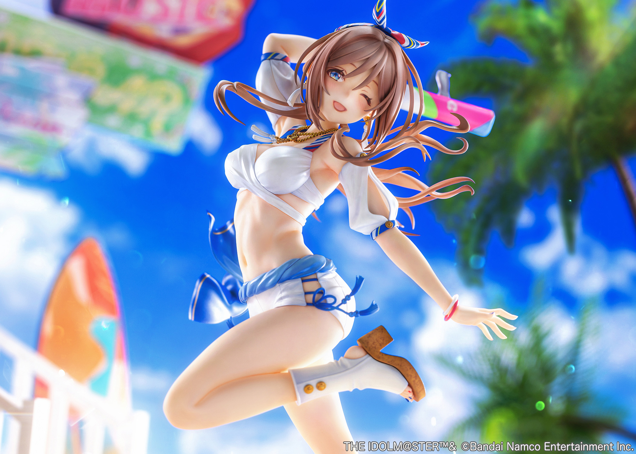 "Gakuen Idolmaster" Himesaki Rinami Kimi to Semi Blue Ver.