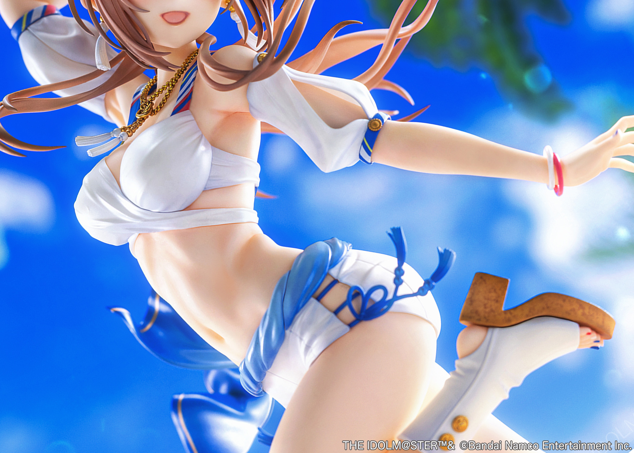 "Gakuen Idolmaster" Himesaki Rinami Kimi to Semi Blue Ver.