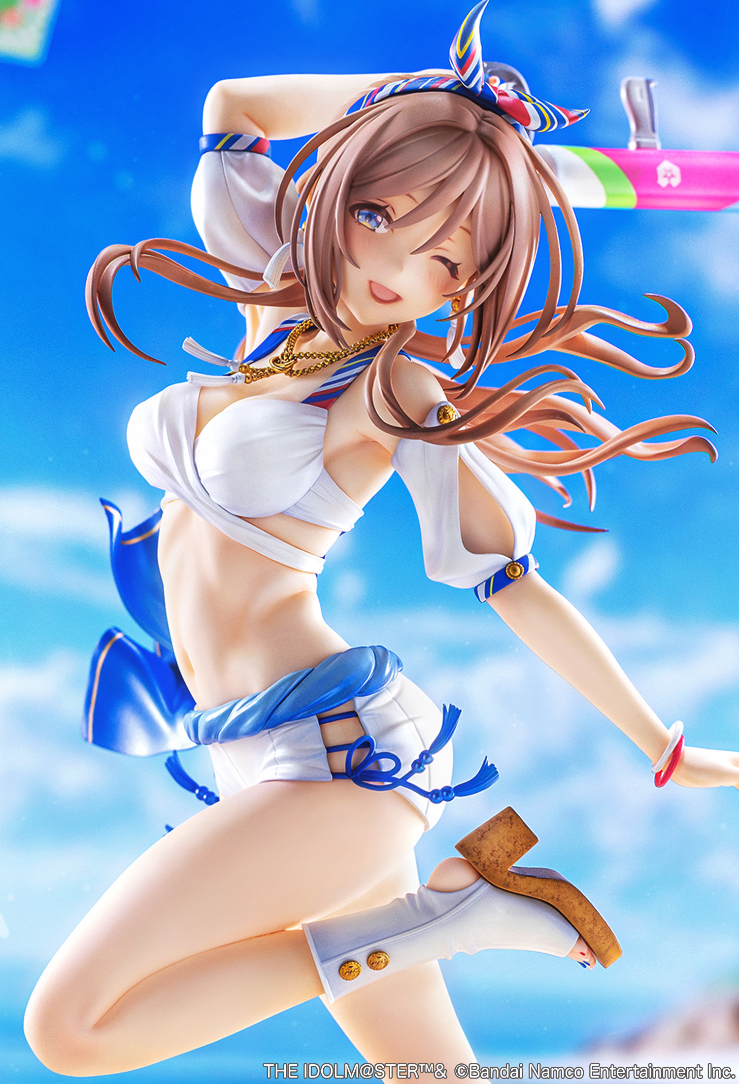 "Gakuen Idolmaster" Himesaki Rinami Kimi to Semi Blue Ver.