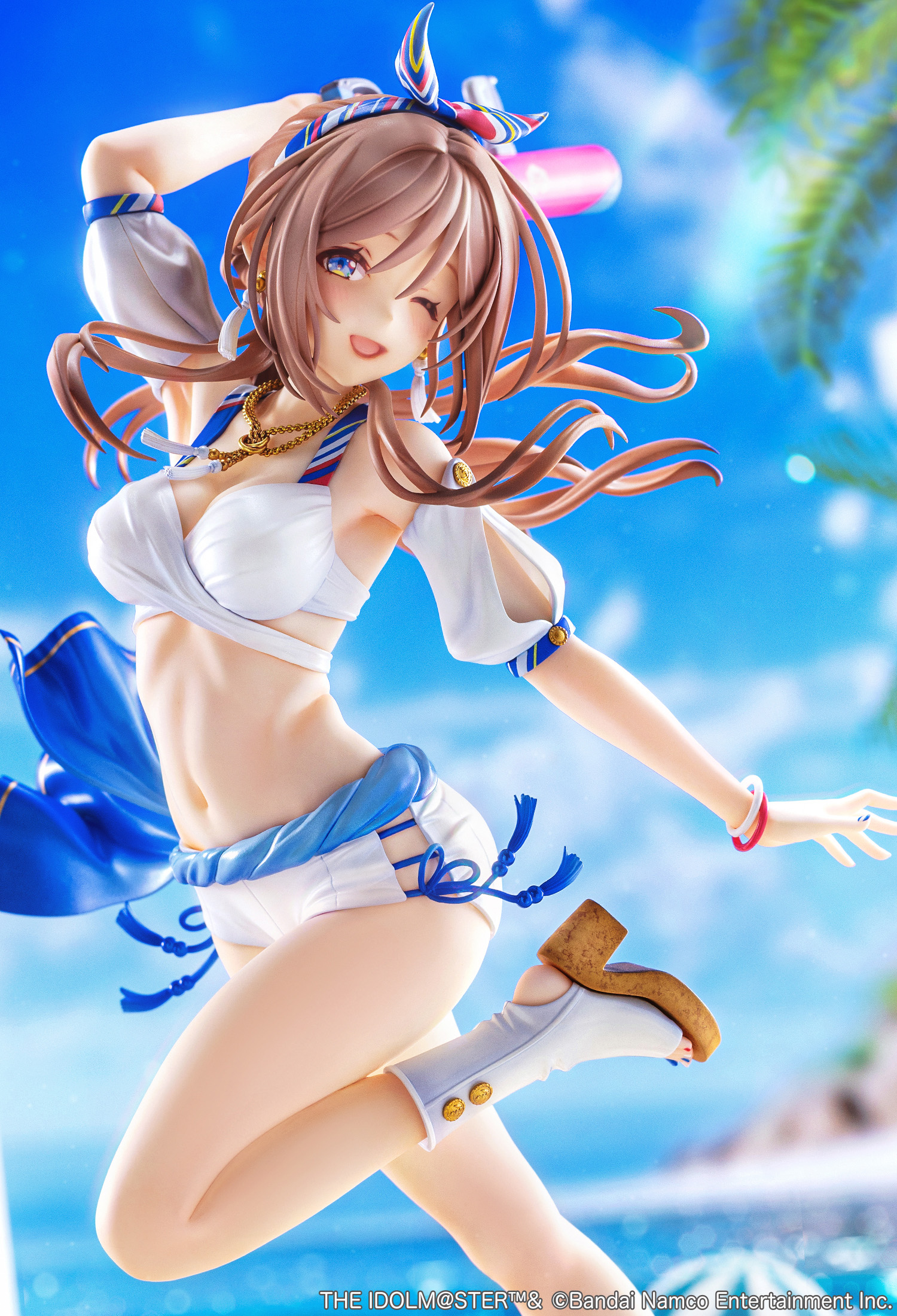 "Gakuen Idolmaster" Himesaki Rinami Kimi to Semi Blue Ver.
