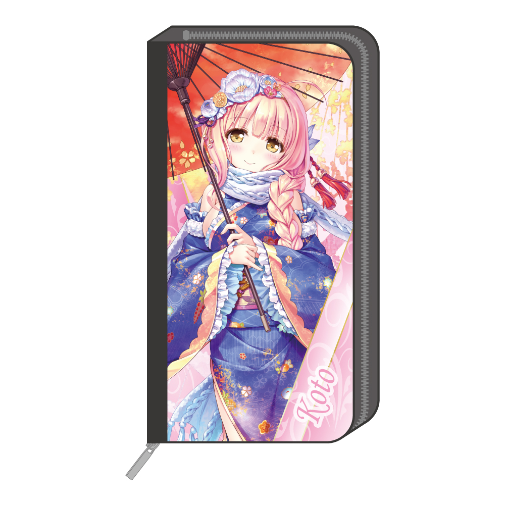 "Iris Mysteria! -The Spin Thread of The Sacrament of Dream by a Girl-" Long Wallet Koto