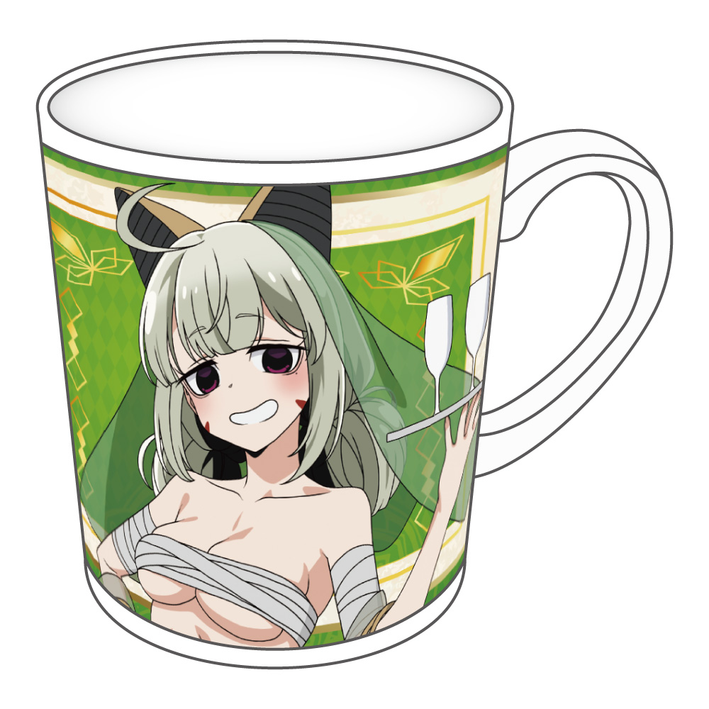 "Gushing Over Magical Girls" Original Illustration Mug Araga Kiwi Dancer Ver.
