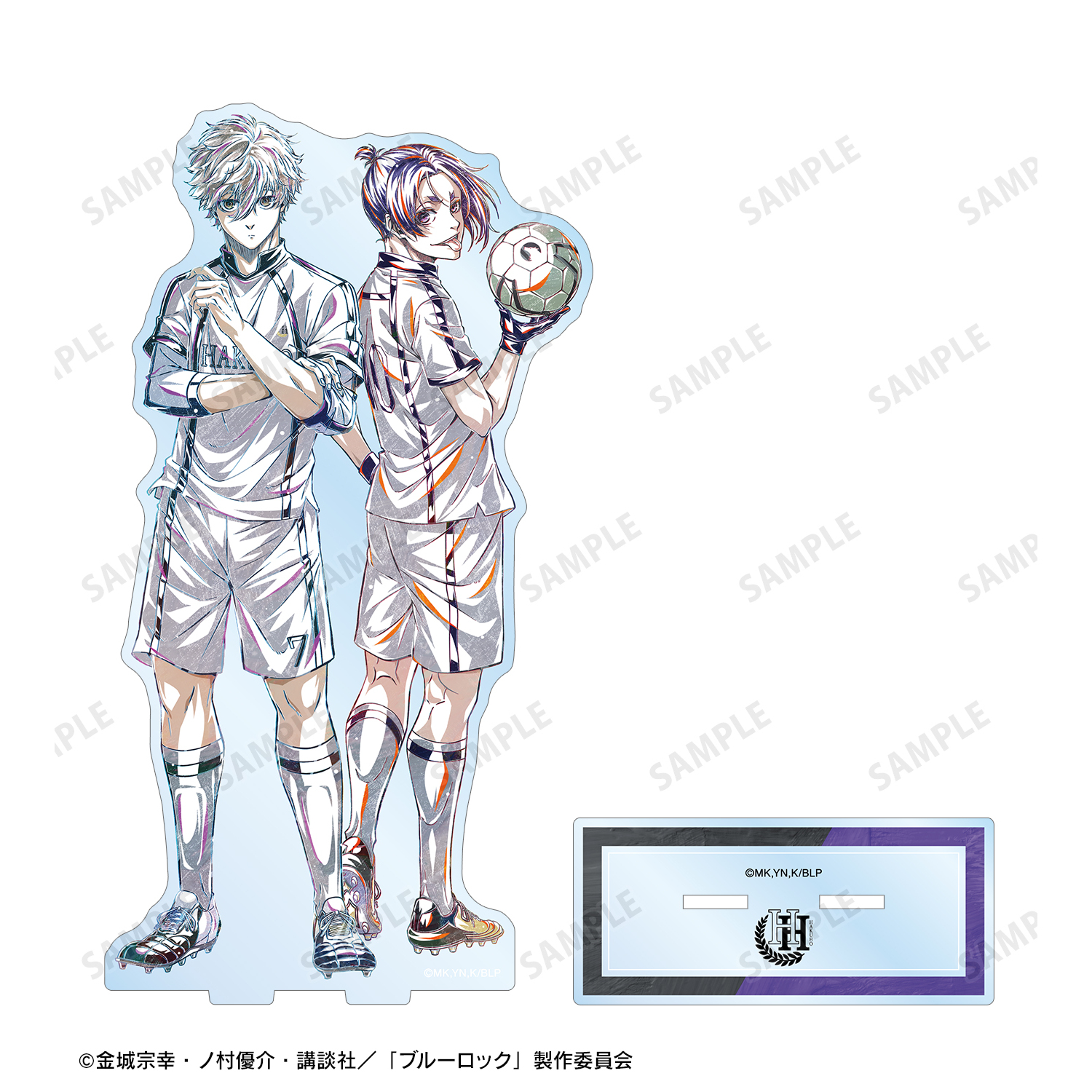 [Pre-order] "Blue Lock" Nagi Seishiro & Mikage Reo Ani-Art Vol. 2 Big Acrylic Stand