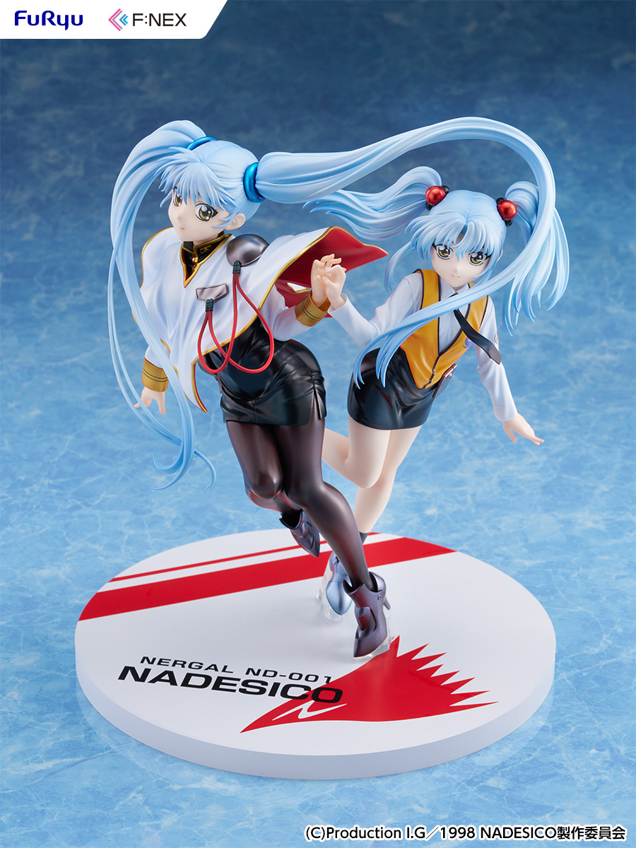 "Martian Successor Nadesico: The Motion Picture - Prince of Darkness" Hoshino Ruri W Ruriruri Ver. 1/7 Scale Figure