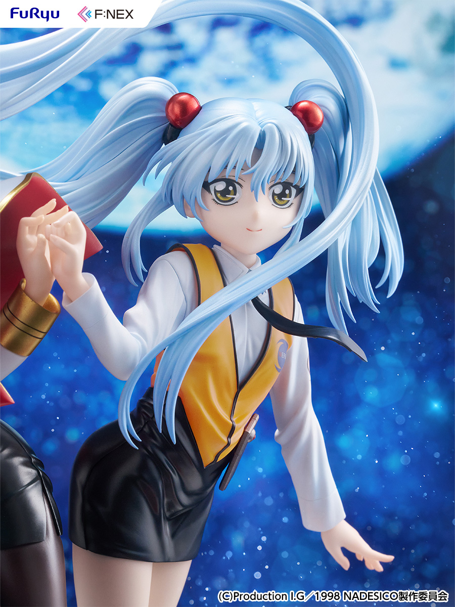 "Martian Successor Nadesico: The Motion Picture - Prince of Darkness" Hoshino Ruri W Ruriruri Ver. 1/7 Scale Figure