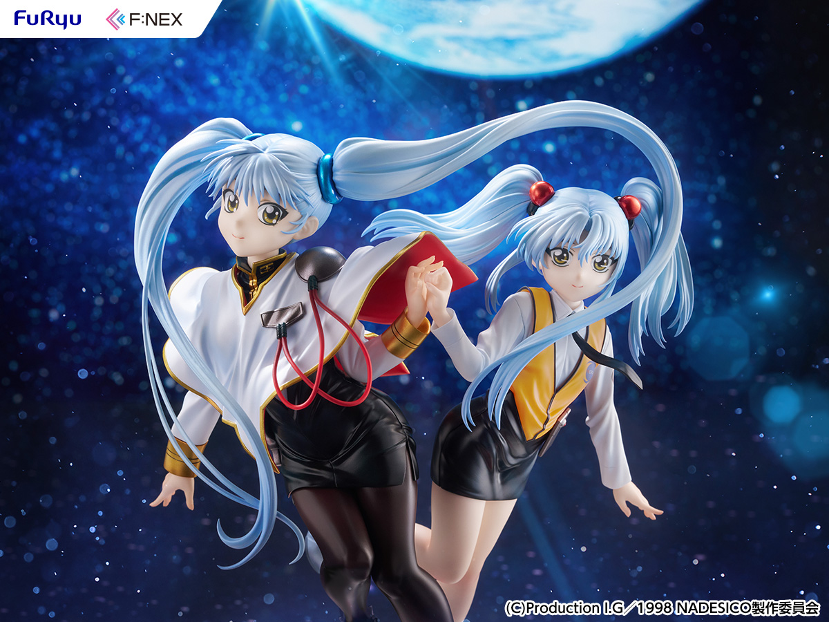 "Martian Successor Nadesico: The Motion Picture - Prince of Darkness" Hoshino Ruri W Ruriruri Ver. 1/7 Scale Figure