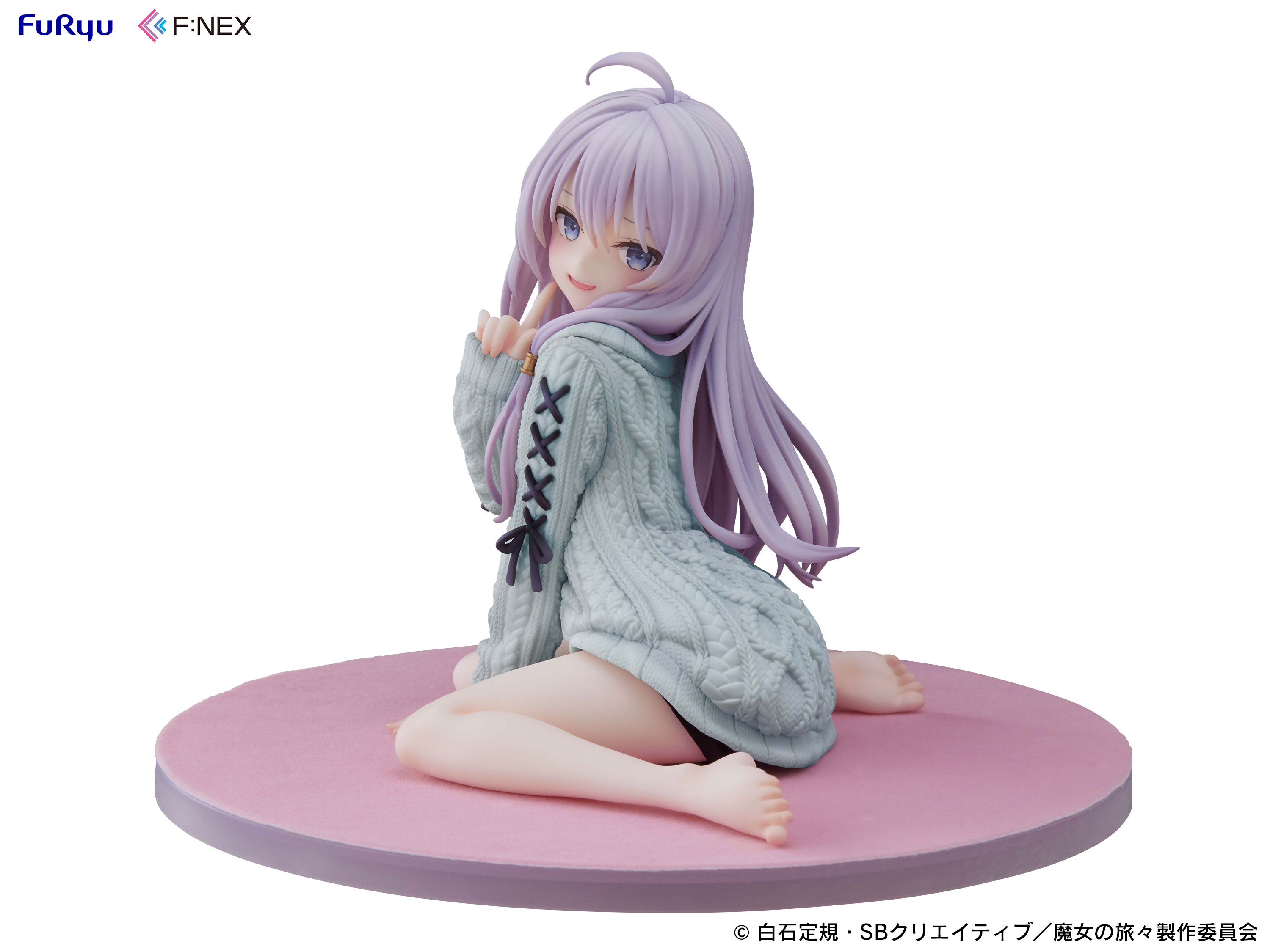 "The Journey of Elaina" Elaina Knit Ver. 1/7 Scale Figure Repaint BLUE