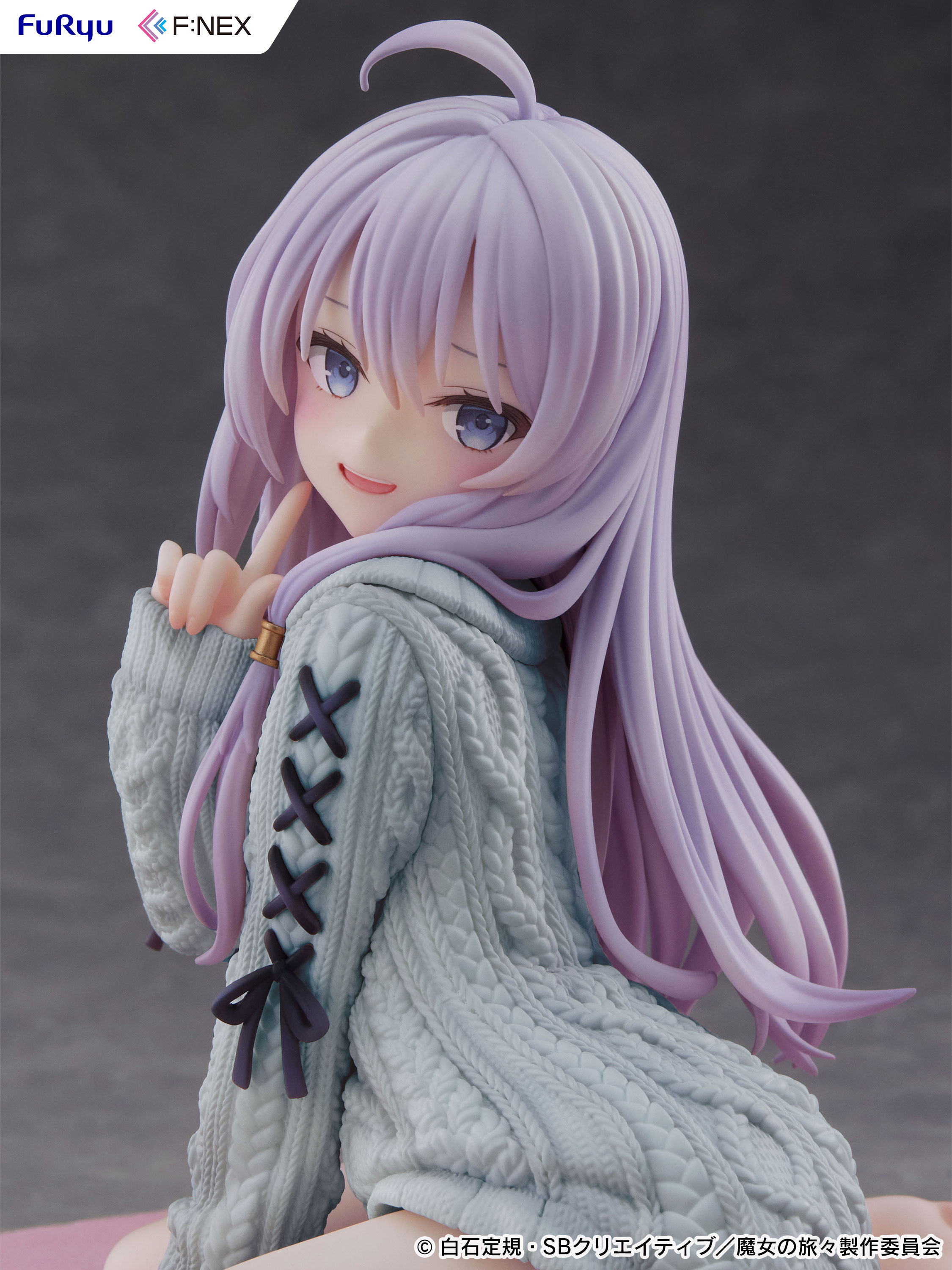 "The Journey of Elaina" Elaina Knit Ver. 1/7 Scale Figure Repaint BLUE