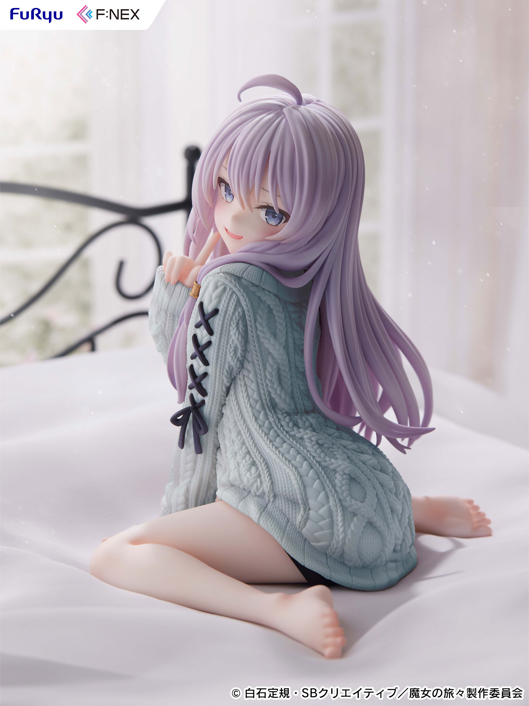 "The Journey of Elaina" Elaina Knit Ver. 1/7 Scale Figure Repaint BLUE