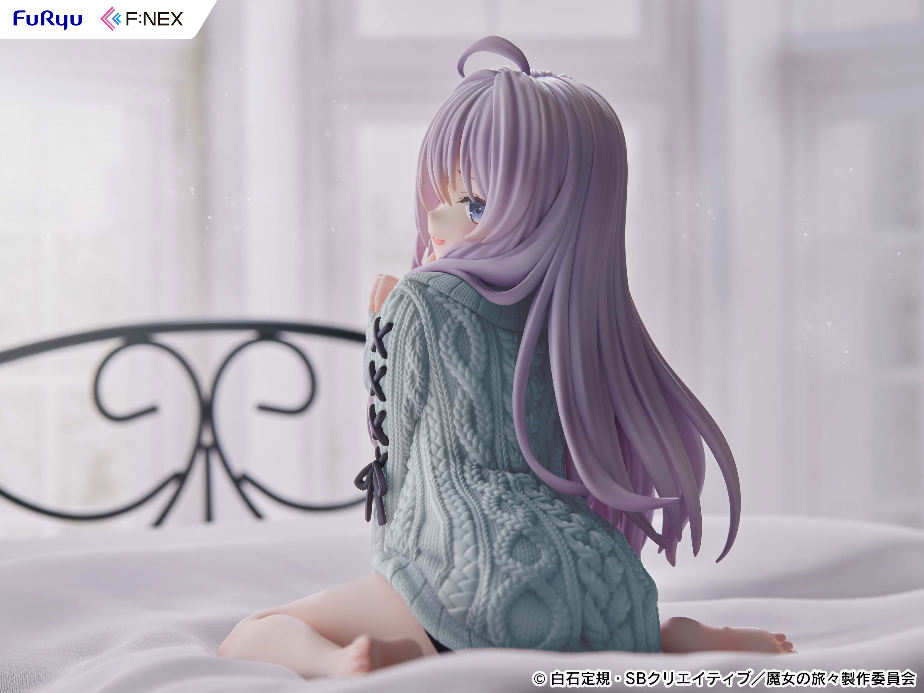 "The Journey of Elaina" Elaina Knit Ver. 1/7 Scale Figure Repaint BLUE