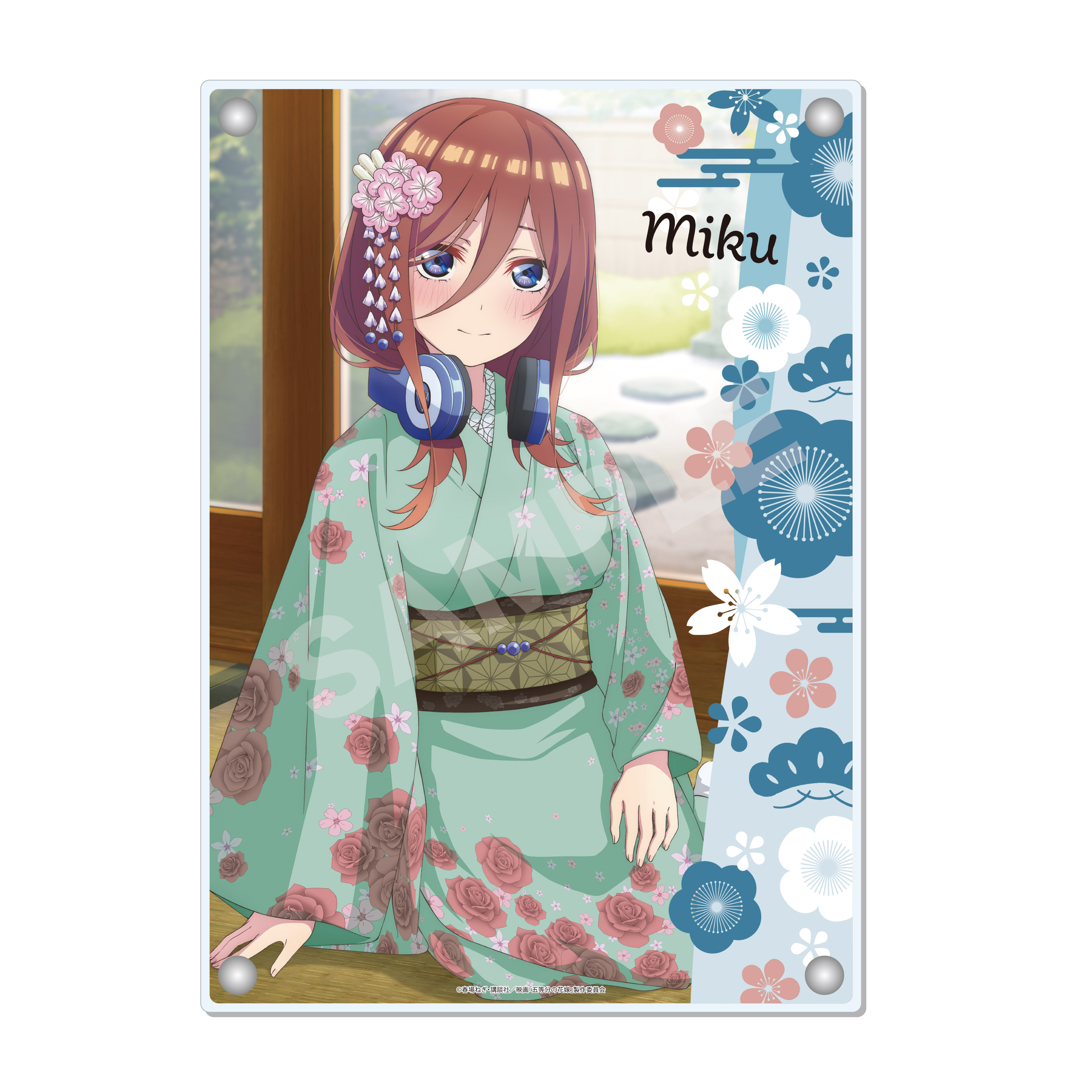 "The Quintessential Quintuplets Season 2" Acrylic Board 03 Miku