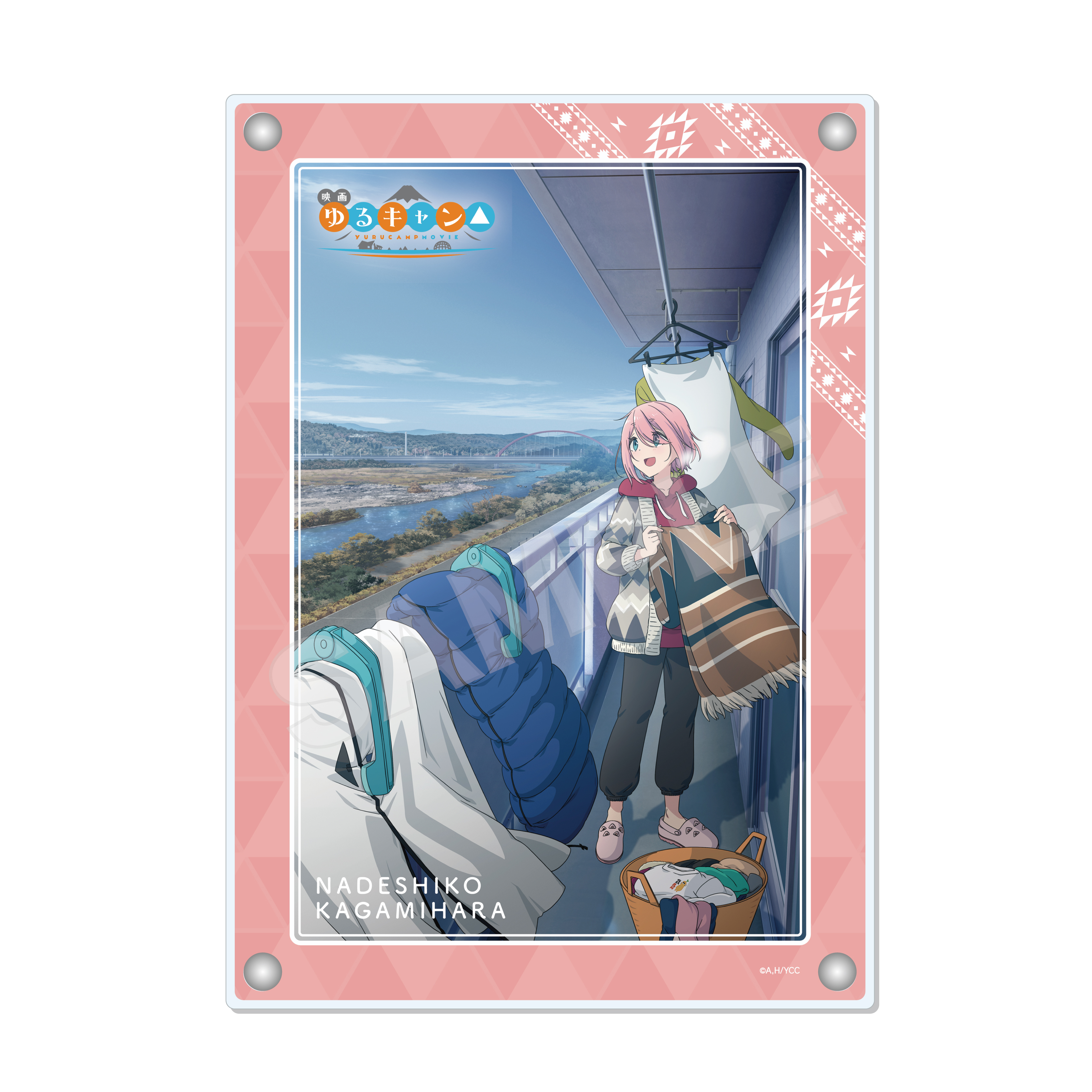 [Pre-order] "Yurucamp Movie" Acrylic Board 01 Kagamihara Nadeshiko