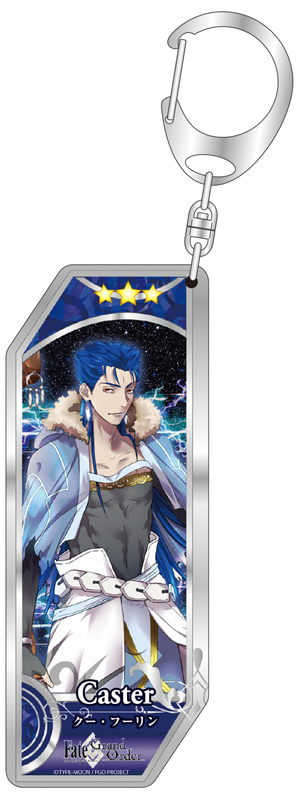 "Fate/Grand Order" Servant Key Chain 23 Caster / Cu Chulainn