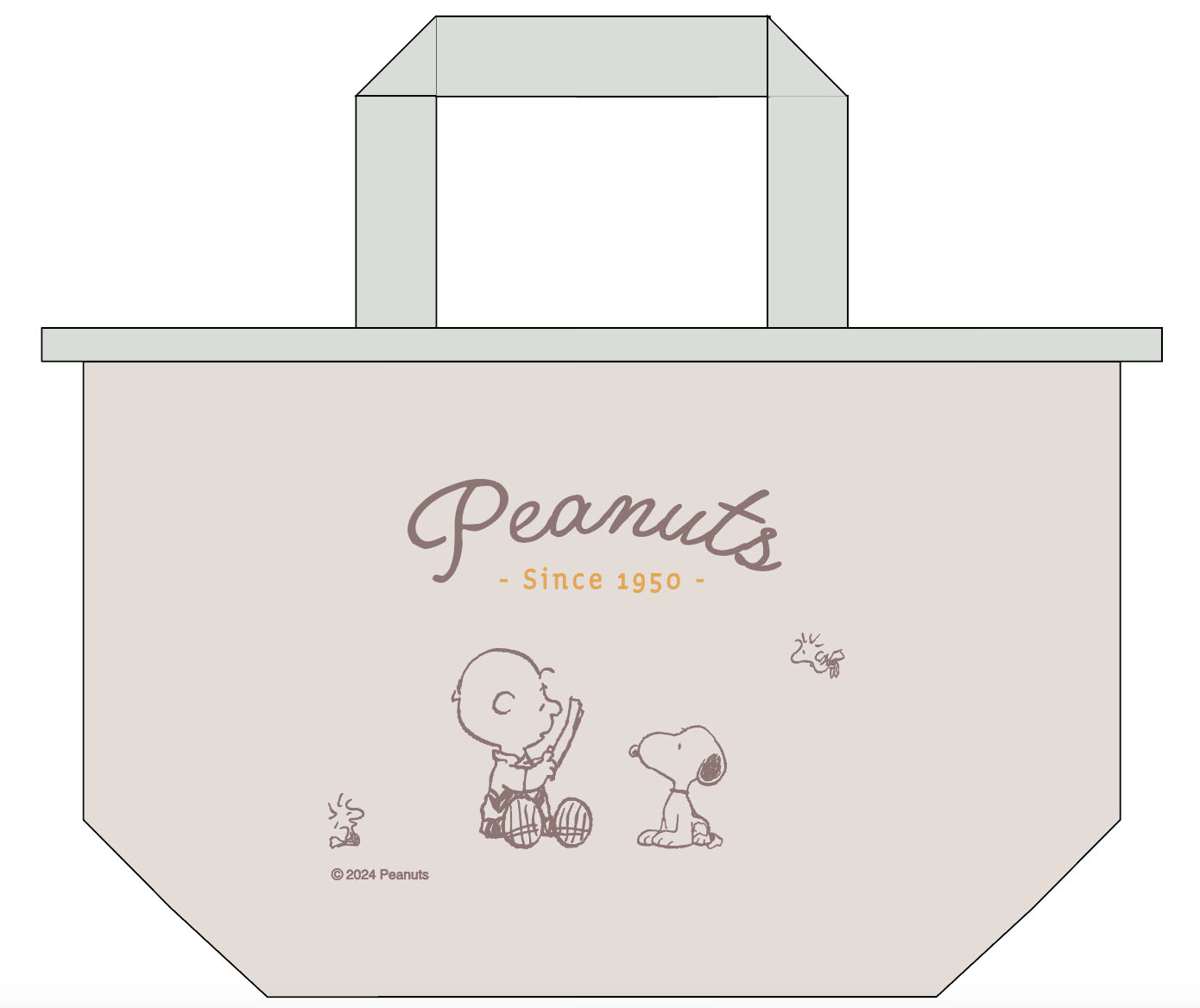 [Pre-order] "Peanuts" Lunch Bag TB-14
