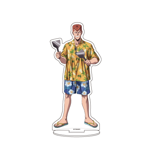 Chara Acrylic Figure "YuYu Hakusho" 08 Kuwabara Kazuma Beach House Ver.