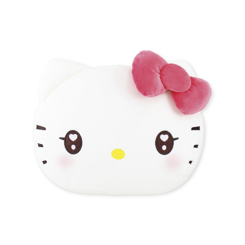 Sanrio Characters Mocchiri Face Cushion Uruuru Hello Kitty
