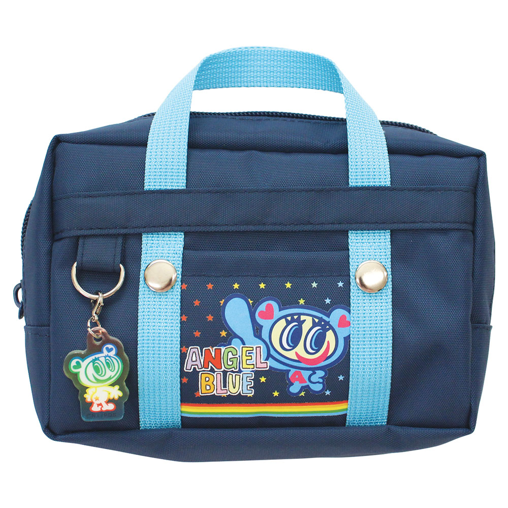 ANGEL BLUE School Bag Style Pouch Blue