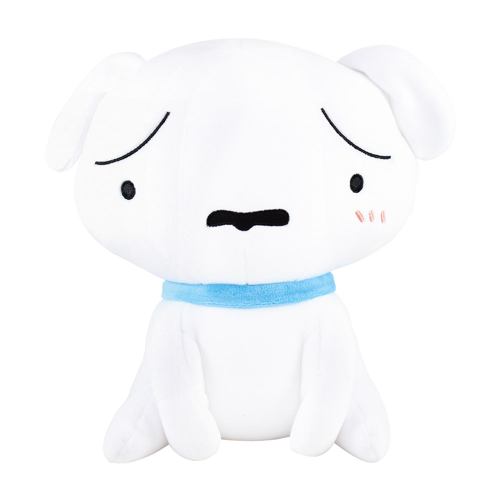 "Crayon Shin-chan" Osuwari Mugyumocchi Plush Shiro