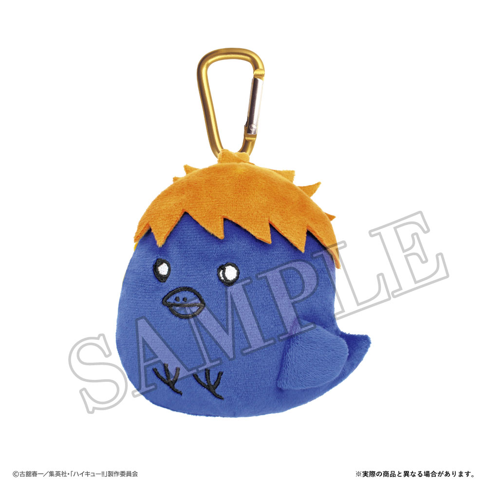 "Haikyu!!" Plush Fastener Mascot with Carabiner Hinata Crow