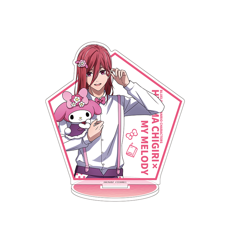 [In Stock] Chara Acrylic Figure "Blue Lock" x Sanrio Characters 14 Chigiri Hyoma x My Melody Bust Up Design (Original Illustration)