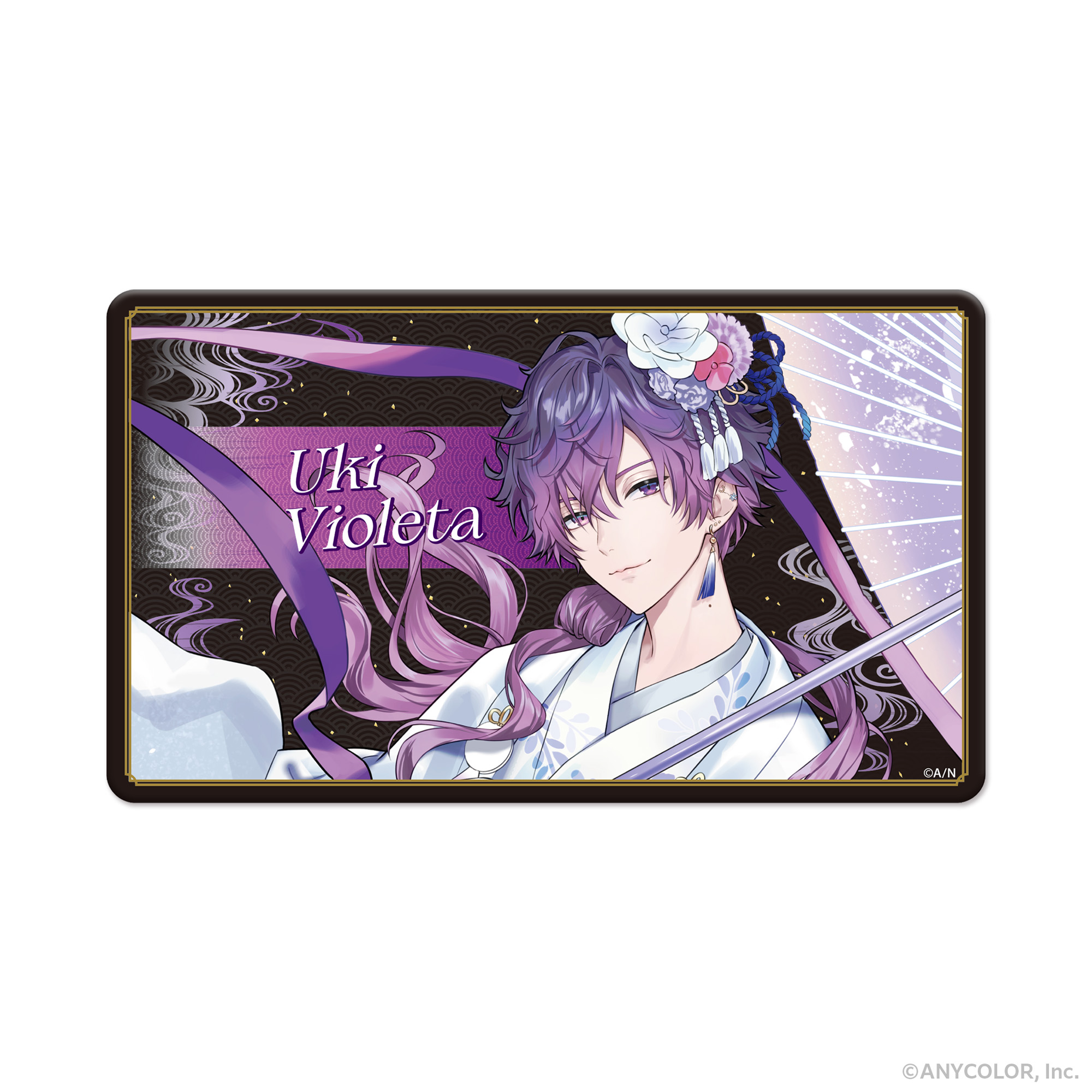 NIJISANJI EN Anniversary Project Noctyx Desk Mat Uki Violeta