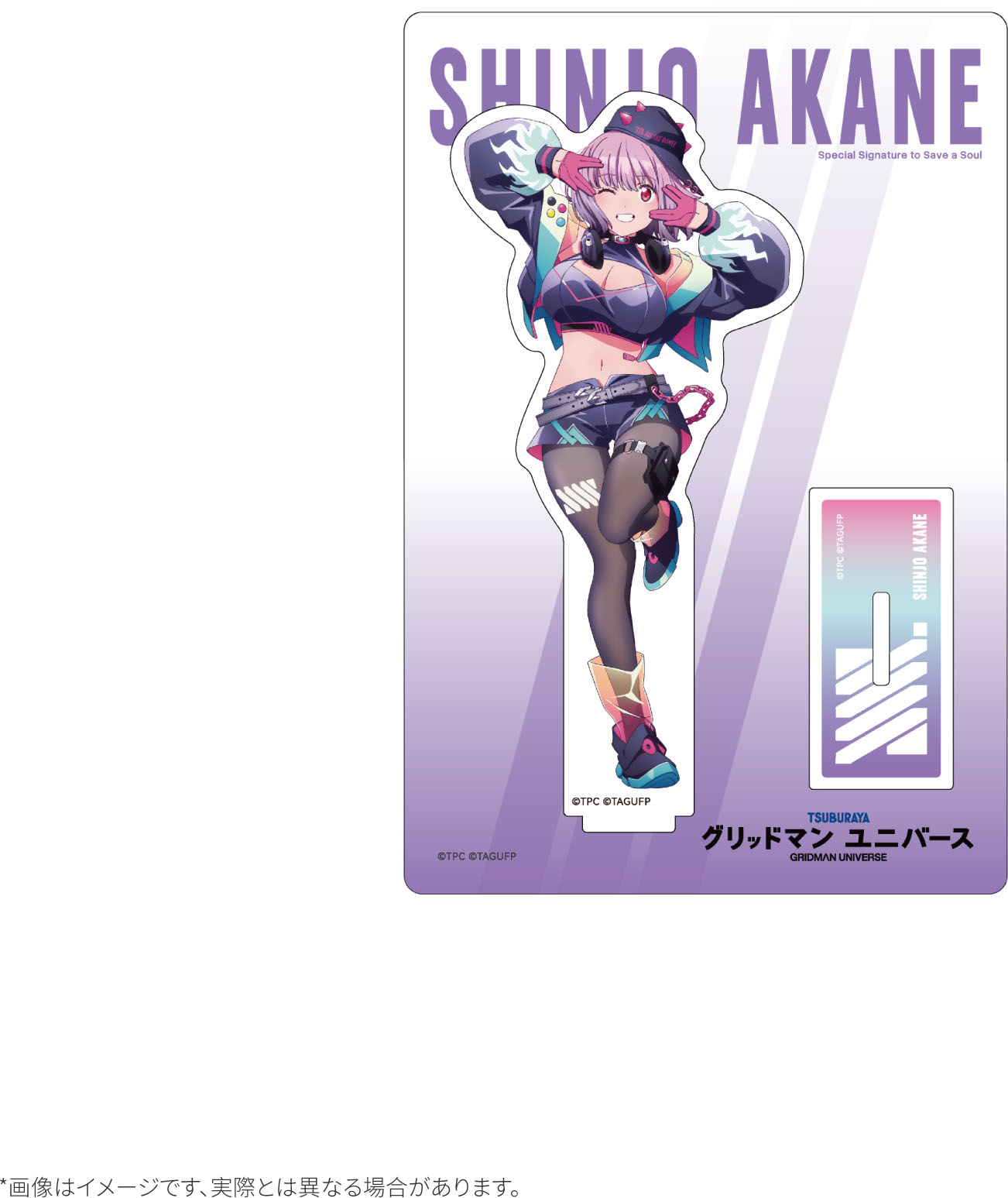 "GRIDMAN UNIVERSE" Dreamy Divas Ver. Acrylic Stand Shinjo Akane