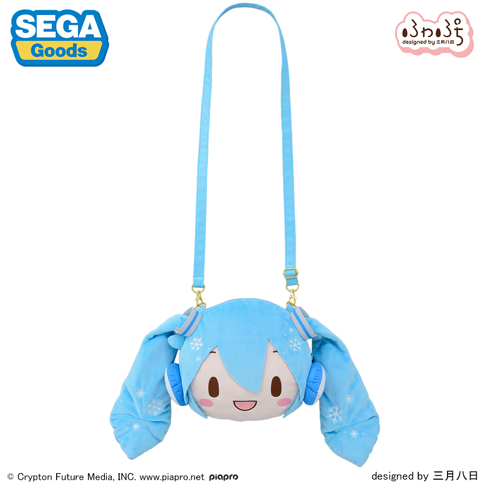 Snow Miku Fuwa Petit Face Shoulder Bag M