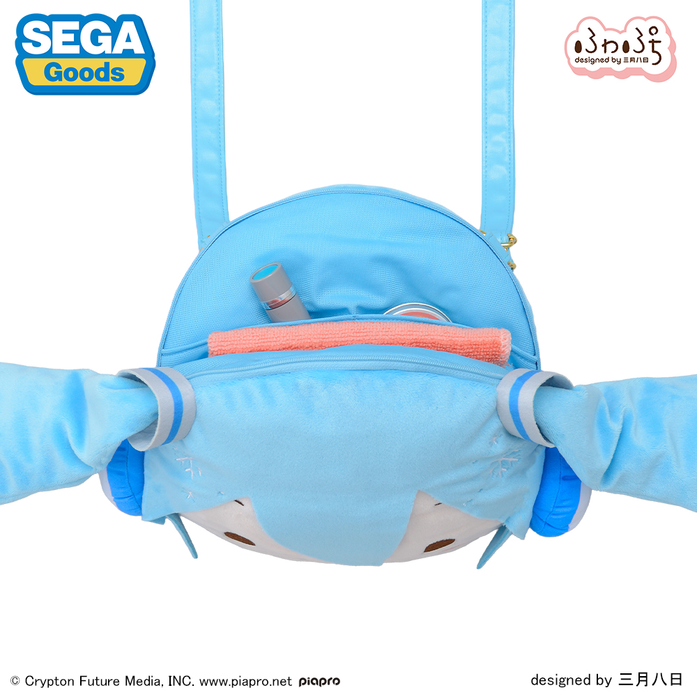 Snow Miku Fuwa Petit Face Shoulder Bag M
