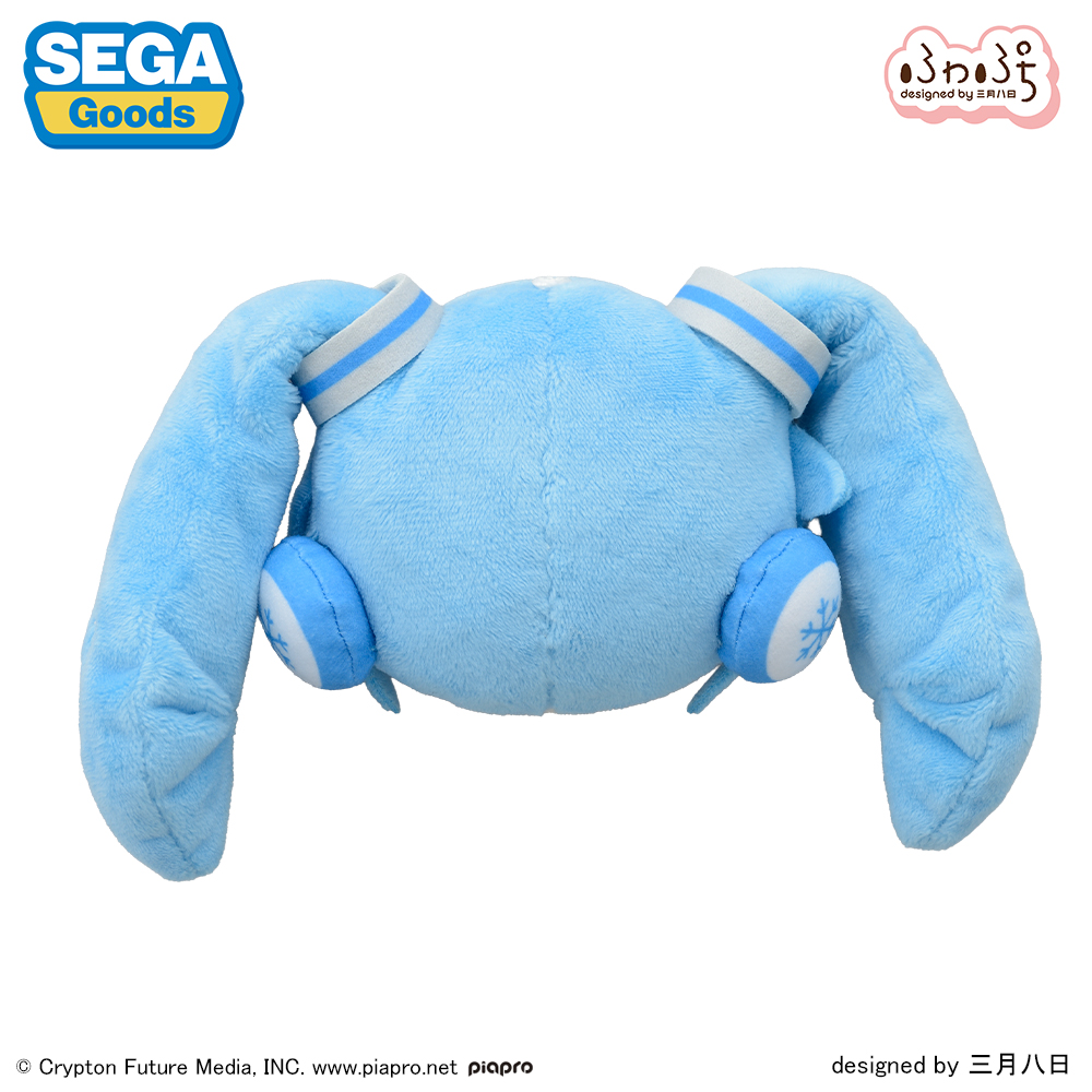 Snow Miku Fuwa Petit Face Mascot