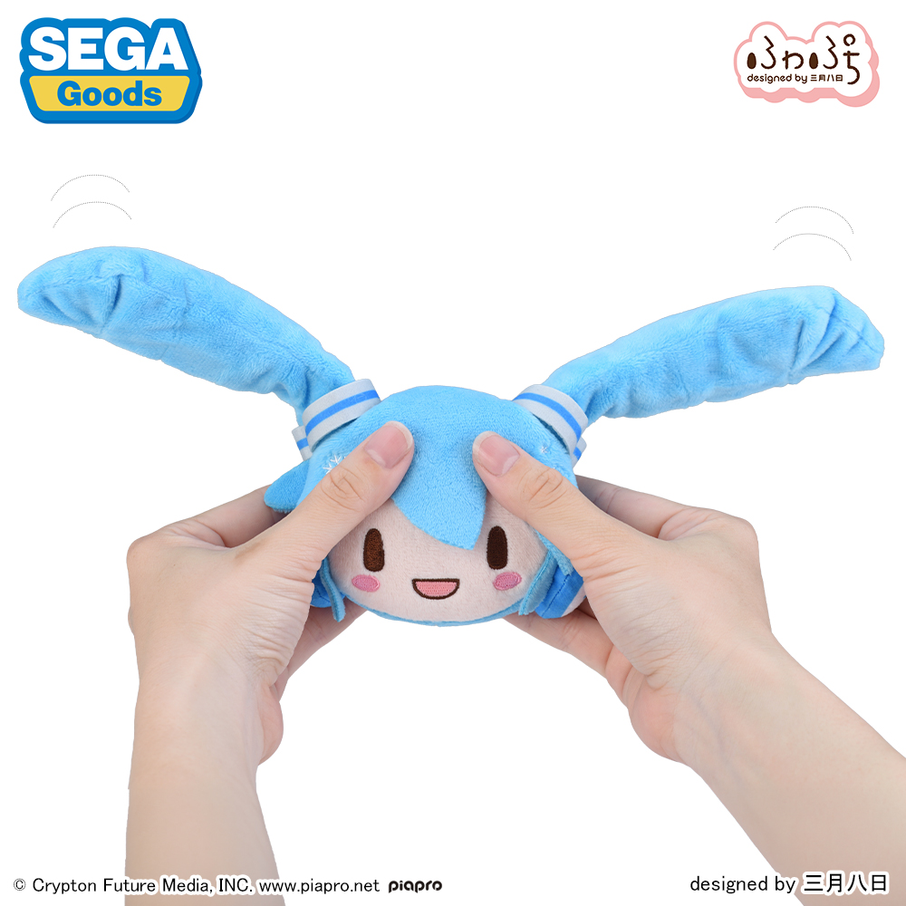 Snow Miku Fuwa Petit Face Mascot