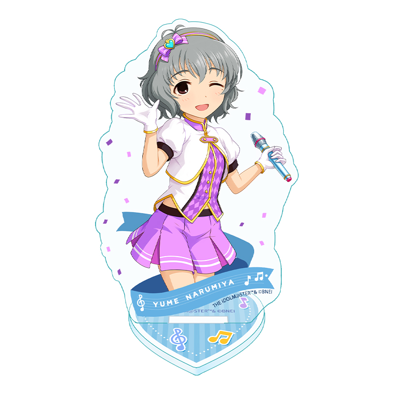 "The Idolmaster Cinderella Girls" Acrylic Stand Narumiya Yume Marching Band + Ver.