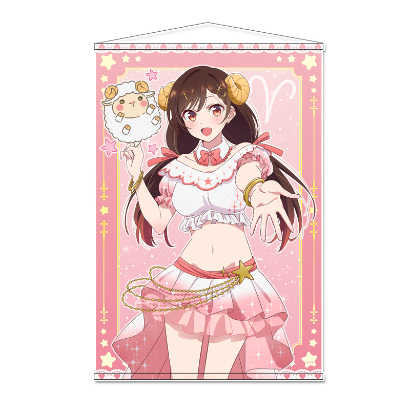 "Rent-A-Girlfriend" Original Illustration B2 Tapestry Constellation Ver. Mizuhara Chizuru