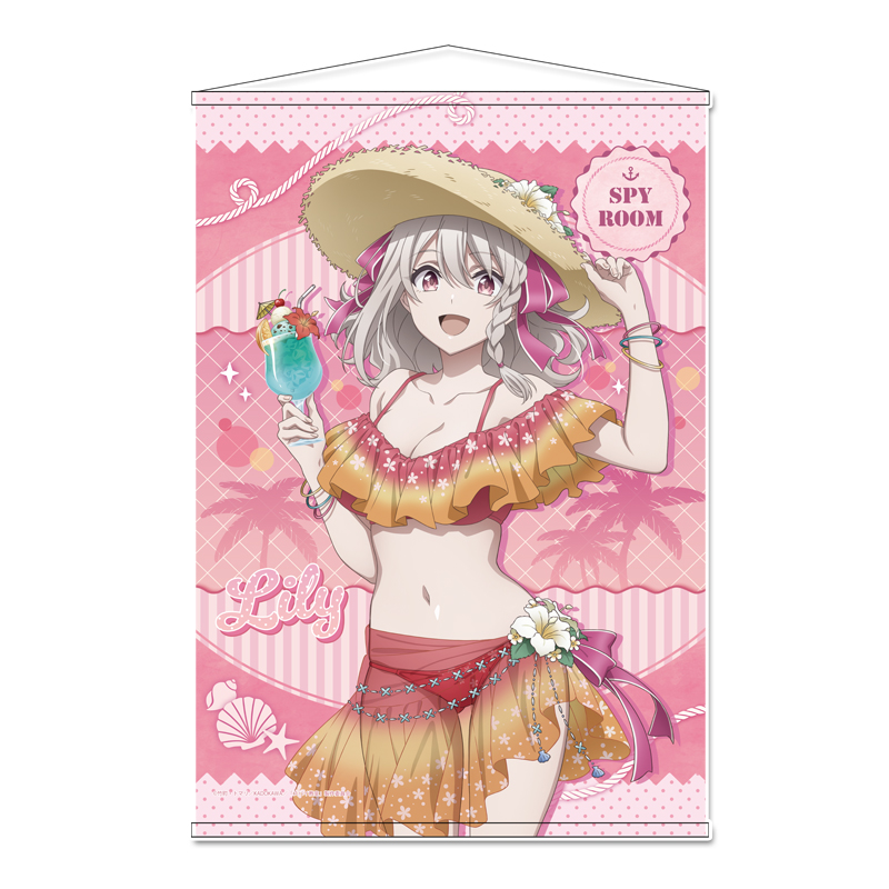[Pre-order] "Spy Room" Original Illustration B2 Tapestry Swimwear Ver. Lily