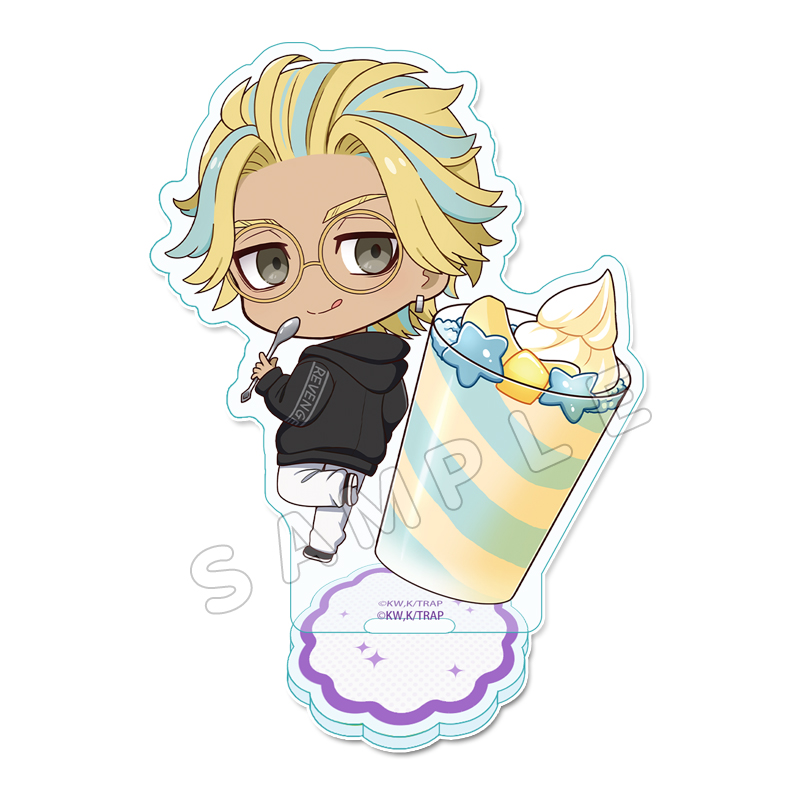"Tokyo Revengers" Puchichoko Mini Acrylic Stand Ice Cream Ver. Haitani Rindo