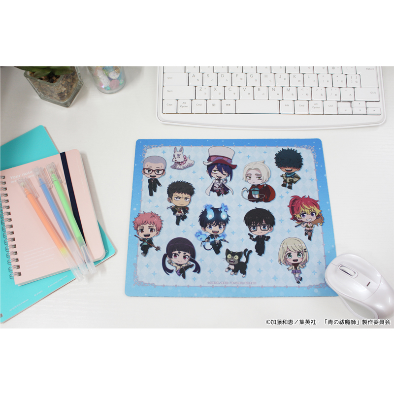 "Blue Exorcist -Beyond the Snow Saga-" Puchichoko Mouse Pad