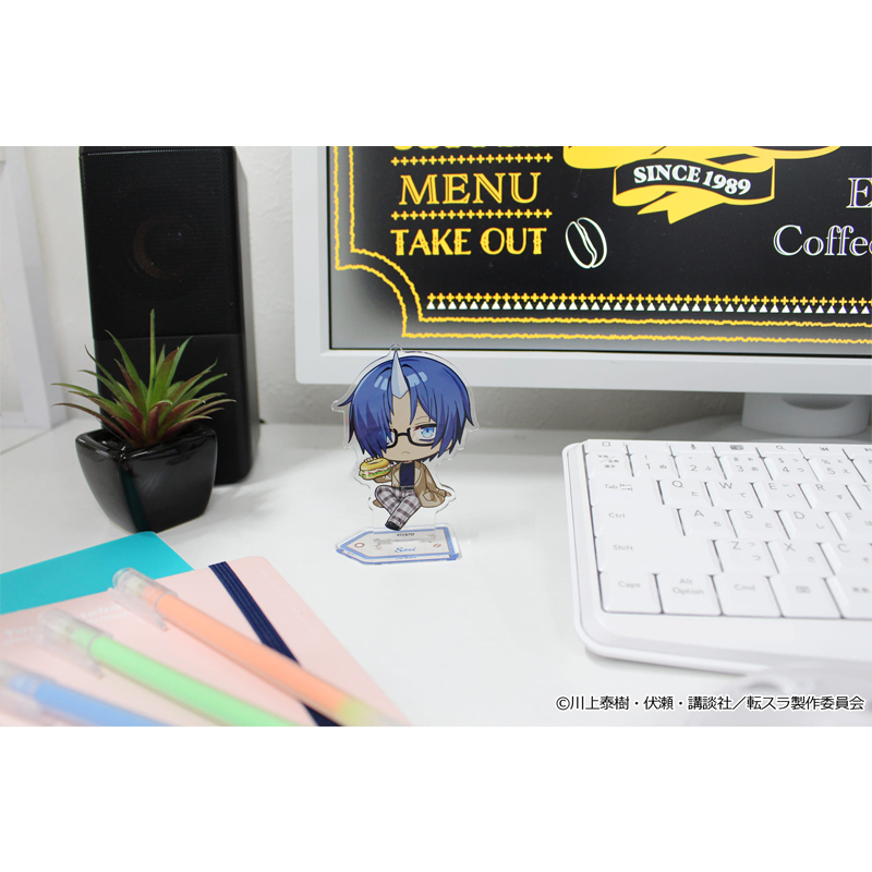"That Time I Got Reincarnated as a Slime" Puchichoko Acrylic Stand Soei Cafe Food Ver.
