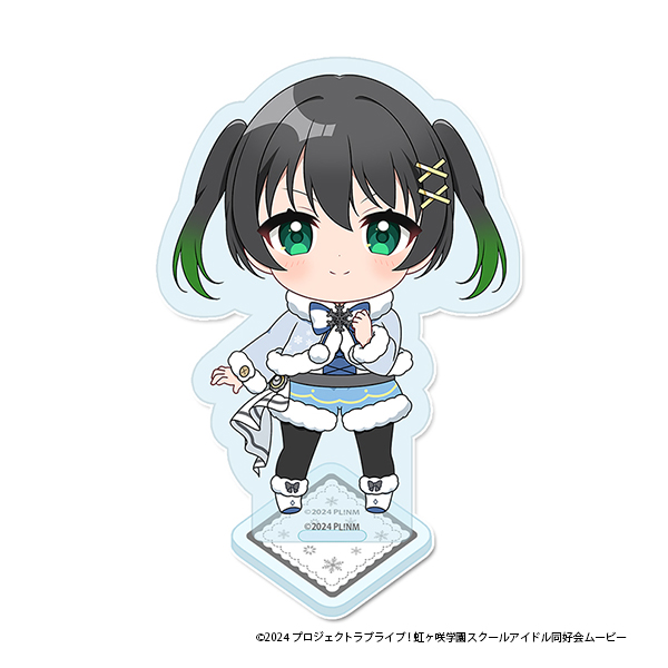 "Love Live! Nijigasaki High School Idol Club" Puchichoko Acrylic Stand Takasaki Yu Winter Costume Ver.