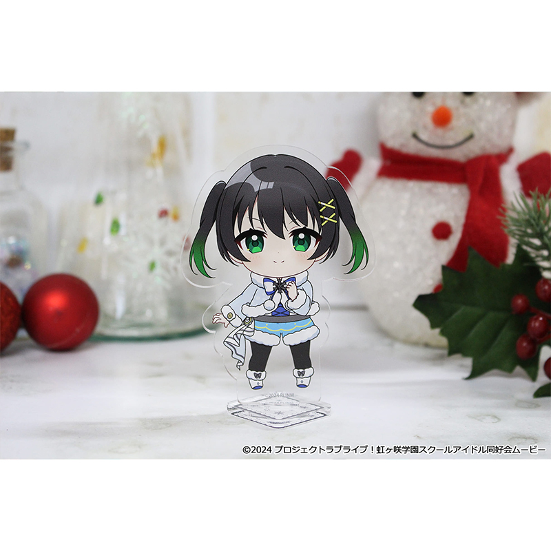 "Love Live! Nijigasaki High School Idol Club" Puchichoko Acrylic Stand Takasaki Yu Winter Costume Ver.