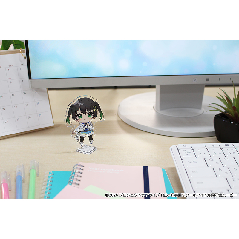 "Love Live! Nijigasaki High School Idol Club" Puchichoko Acrylic Stand Takasaki Yu Winter Costume Ver.