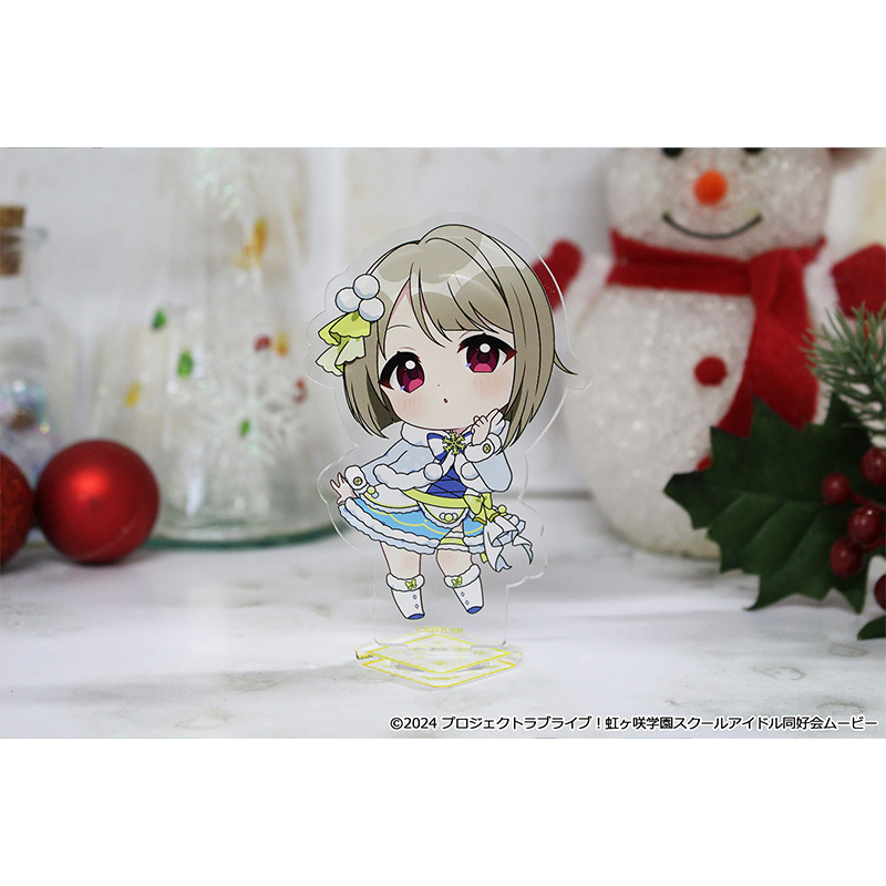 "Love Live! Nijigasaki High School Idol Club" Puchichoko Acrylic Stand Nakasu Kasumi Winter Costume Ver.