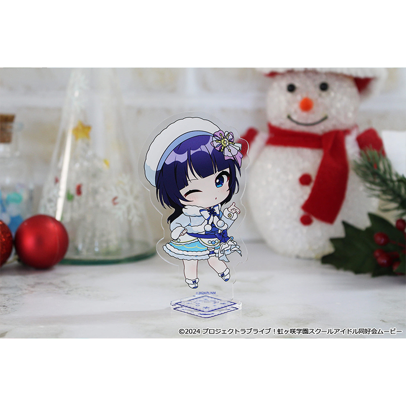 "Love Live! Nijigasaki High School Idol Club" Puchichoko Acrylic Stand Asaka Karin Winter Costume Ver.
