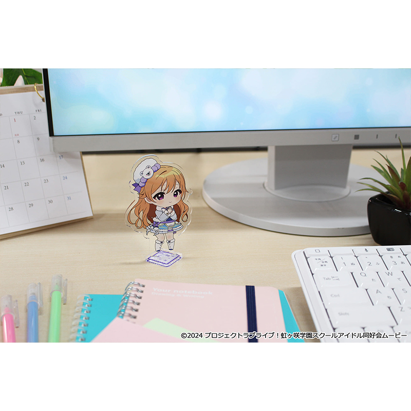 "Love Live! Nijigasaki High School Idol Club" Puchichoko Acrylic Stand Konoe Kanata Winter Costume Ver.