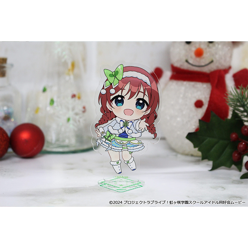 "Love Live! Nijigasaki High School Idol Club" Puchichoko Acrylic Stand Emma Verde Winter Costume Ver.