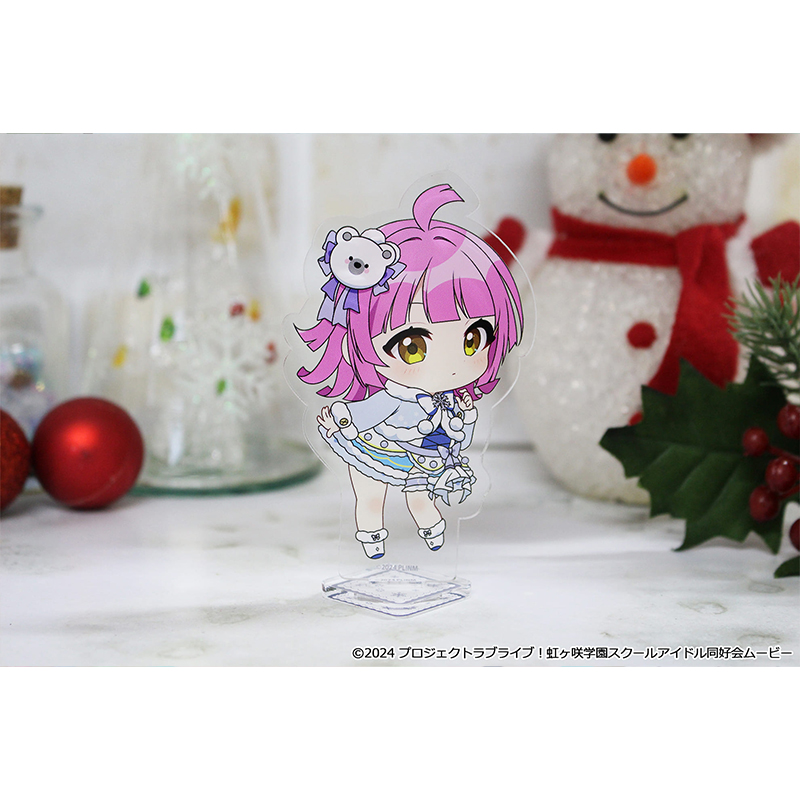 "Love Live! Nijigasaki High School Idol Club" Puchichoko Acrylic Stand Tennoji Rina Winter Costume Ver.